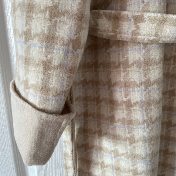 Petite Studio Double sided beige wool coat size xs - Picture 7 of 11